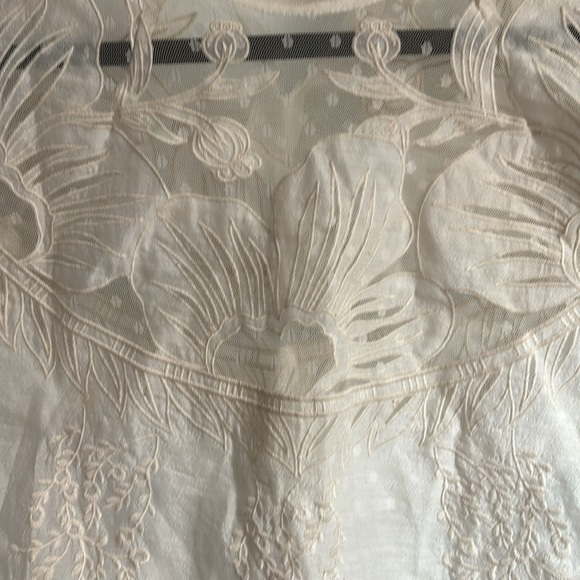 Purchased in Hungary white lace top - Picture 4 of 6